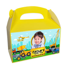 Load image into Gallery viewer, Personalised Treat Box - Construction
