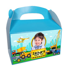 Load image into Gallery viewer, Personalised Treat Box - Construction