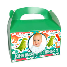 Load image into Gallery viewer, Personalised Treat Box - Dinosaur