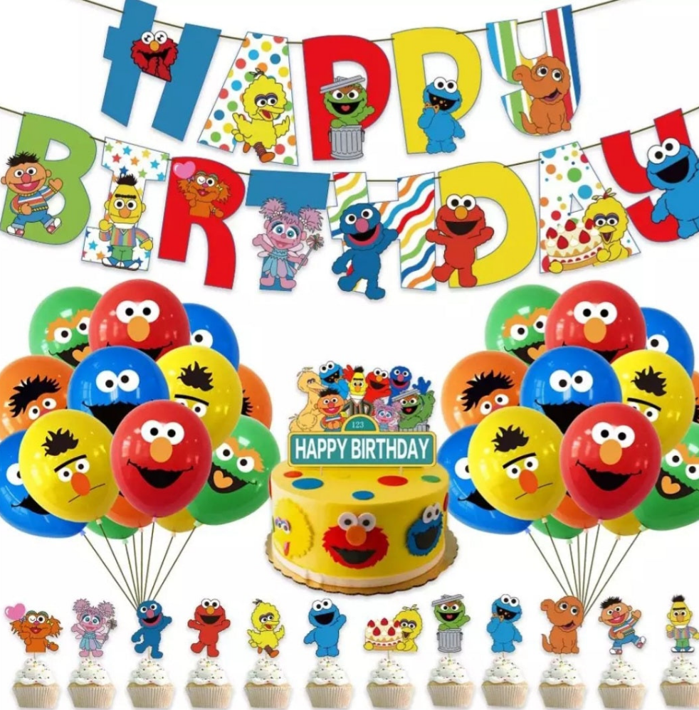 Sesame Street Party Decorations