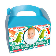 Load image into Gallery viewer, Personalised Treat Box - Dinosaur
