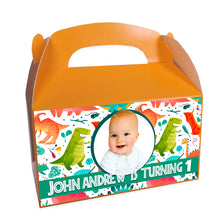 Load image into Gallery viewer, Personalised Treat Box - Dinosaur
