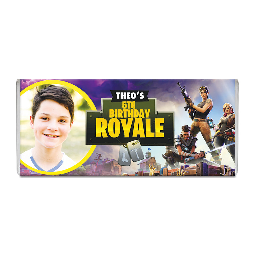 Personalised Chocolate - Fortnite