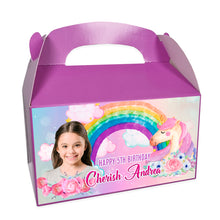 Load image into Gallery viewer, Personalised Treat Box - Unicorn
